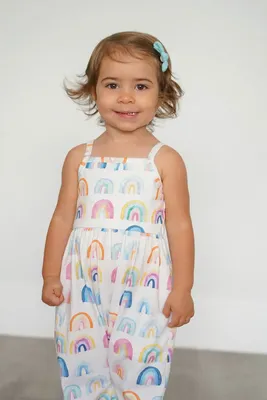 Watercolor Rainbow Camila Romper