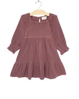 Orchid Smocked Dress