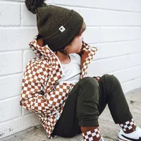 Copper Check Jacket