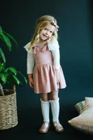 Vintage Pink Pinafore