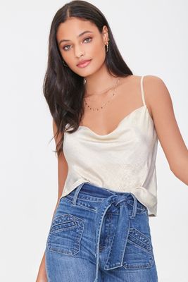 Forever 21 Satin Cowl Neck Cami | Bramalea City Centre