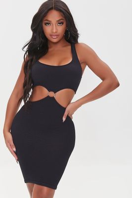 stomach cut out dress