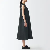 Women's French Linen Sleeveless Dress