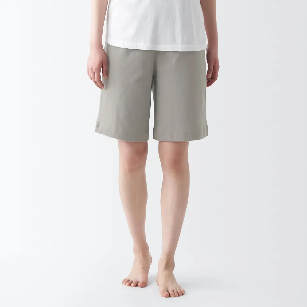 MUJI Women's Heavy Weight Jersey Half Pants