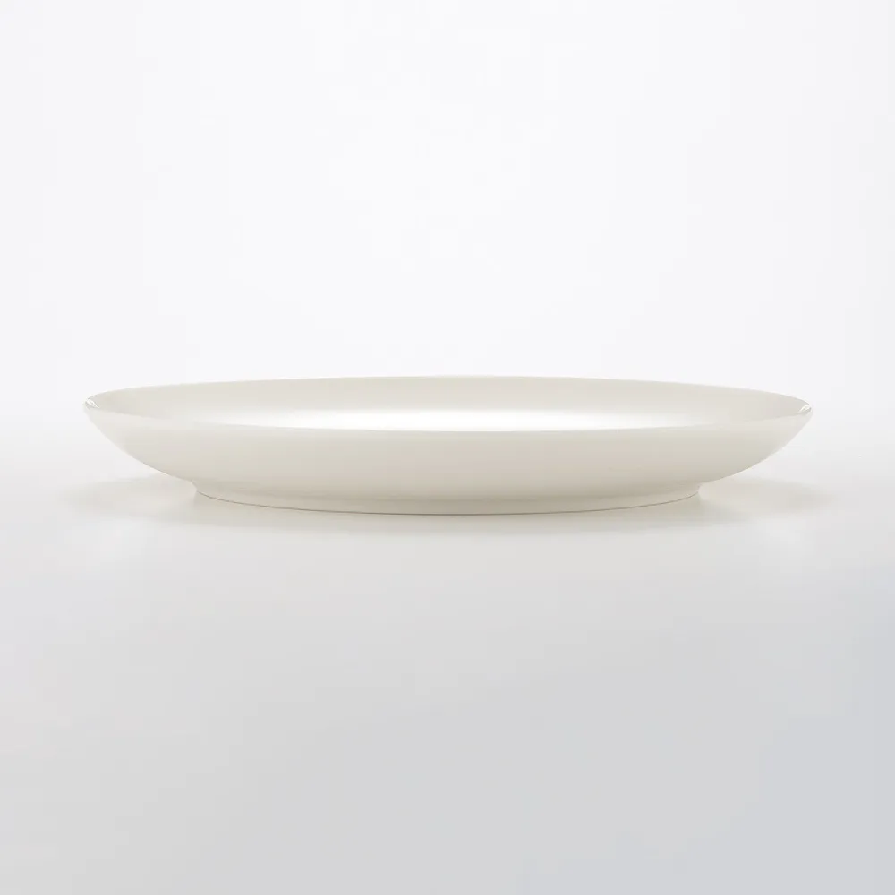 Beige Porcelain Plate