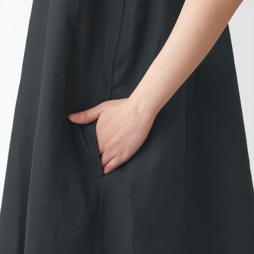 Women's French Linen Sleeveless Dress