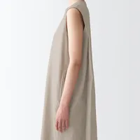 Women's French Linen Mix Sleeveless Dress One