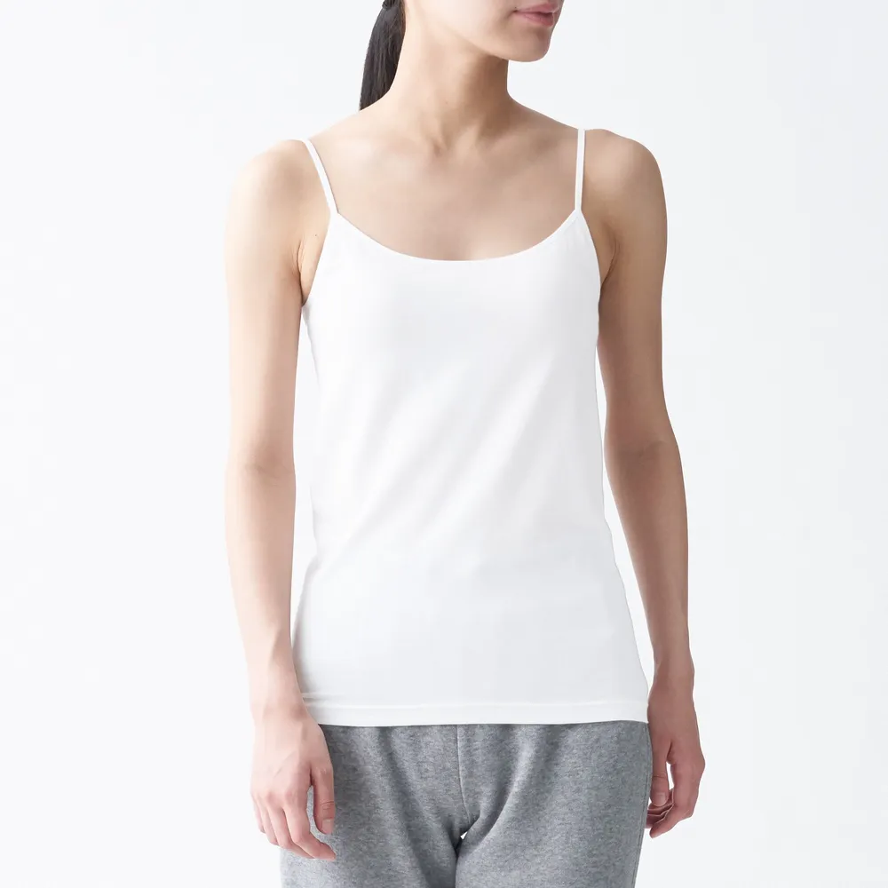 MUJI Women's Stretch Jersey Camisole Pack of 2