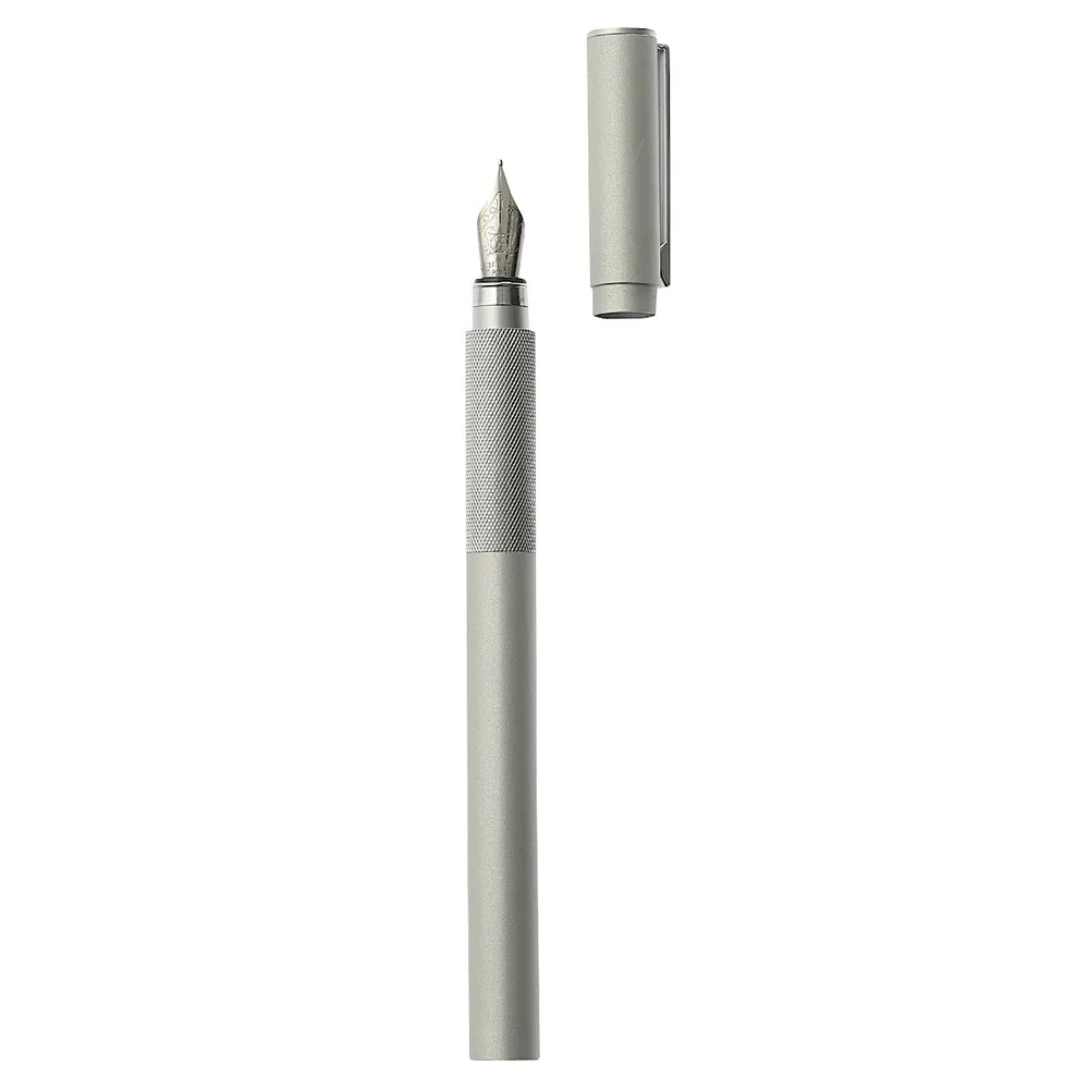 Round Aluminum Fountain Pen