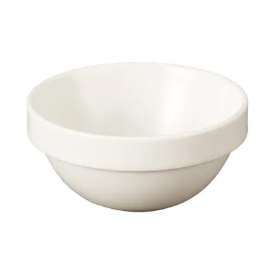 Beige Porcelain Stackable Bowl