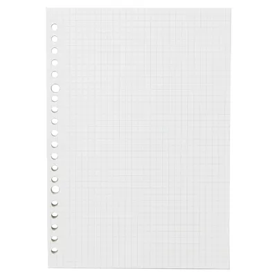 Loose-Leaf Grid Paper 6mm