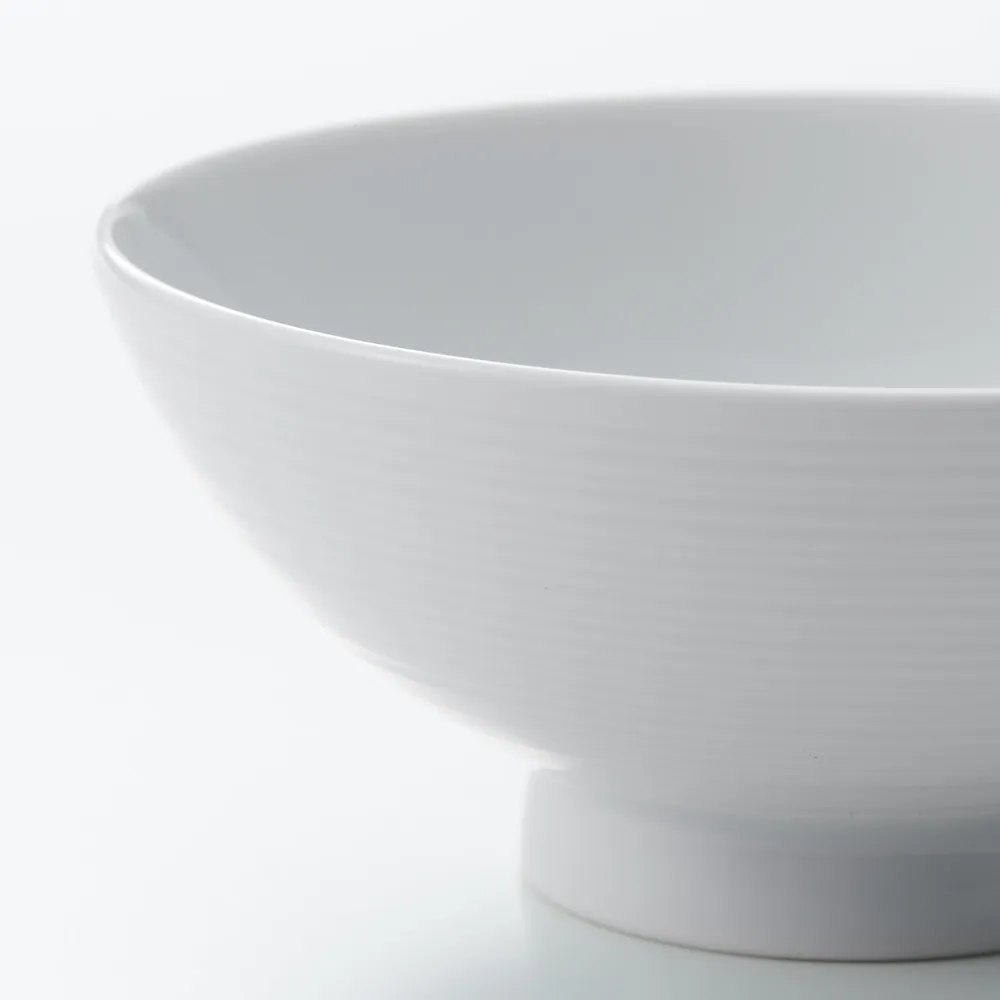 White Porcelain Rice Bowl