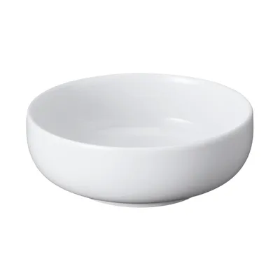 White Porcelain Shallow Bowl