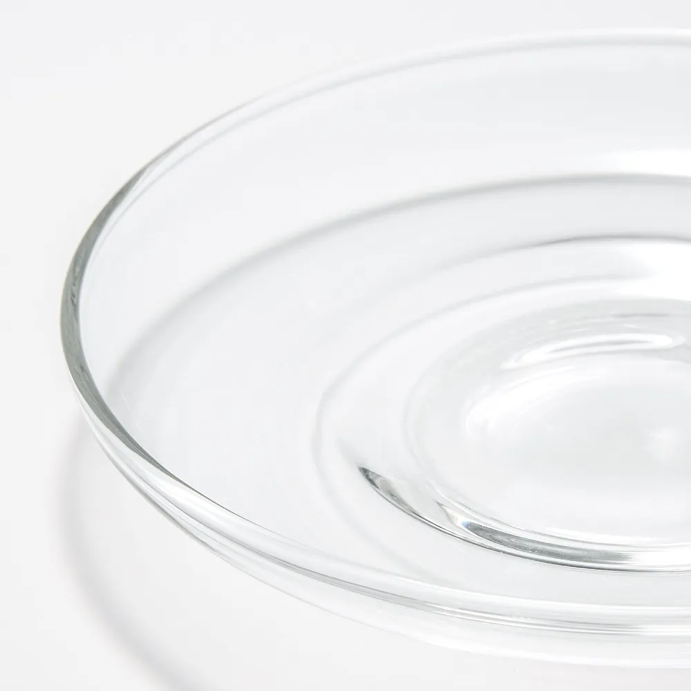 Heat Resistant Glass Saucer