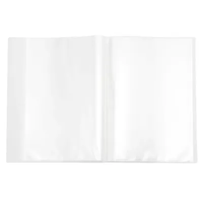 Polypropylene Slim Folder with Sleeves A4