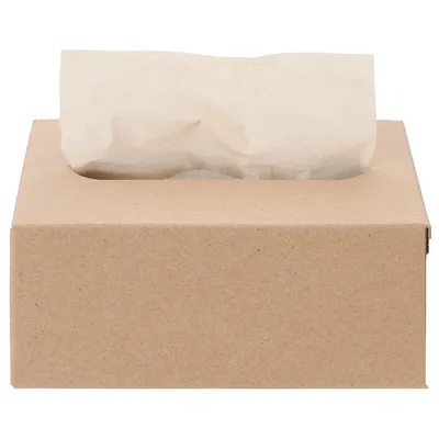 Kraft Table Top Tissue Box