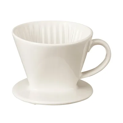 Beige Porcelain Coffee Dripper
