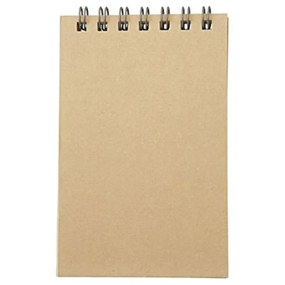 Recycle Paper Double Ringed Memo Pad