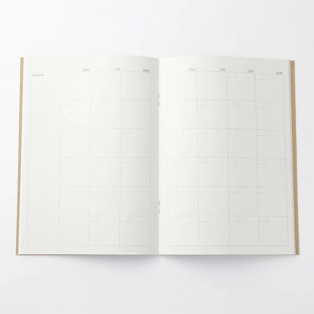 Recycled Paper Monthly Planner
