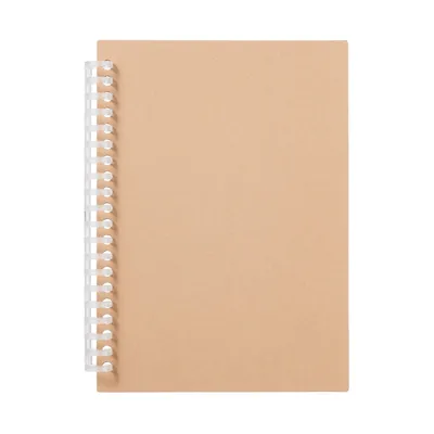 Kraft Cover for Loose Leaf Paper A5 20 Holes