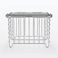 Stainless Steel Dish Rack Basket Sliding Type