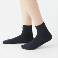 Right Angle 3 Layer Loose Top Short Socks