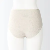 Women's Cotton Ribbed High Rise Panty