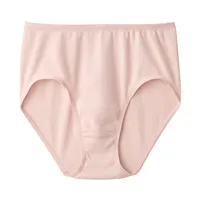 Women's Cotton Ribbed High Rise Panty