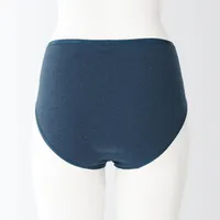 Women's Cotton Ribbed High Rise Panty