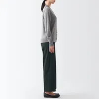 Women's 4-Way Stretch Wide Chino Pants
