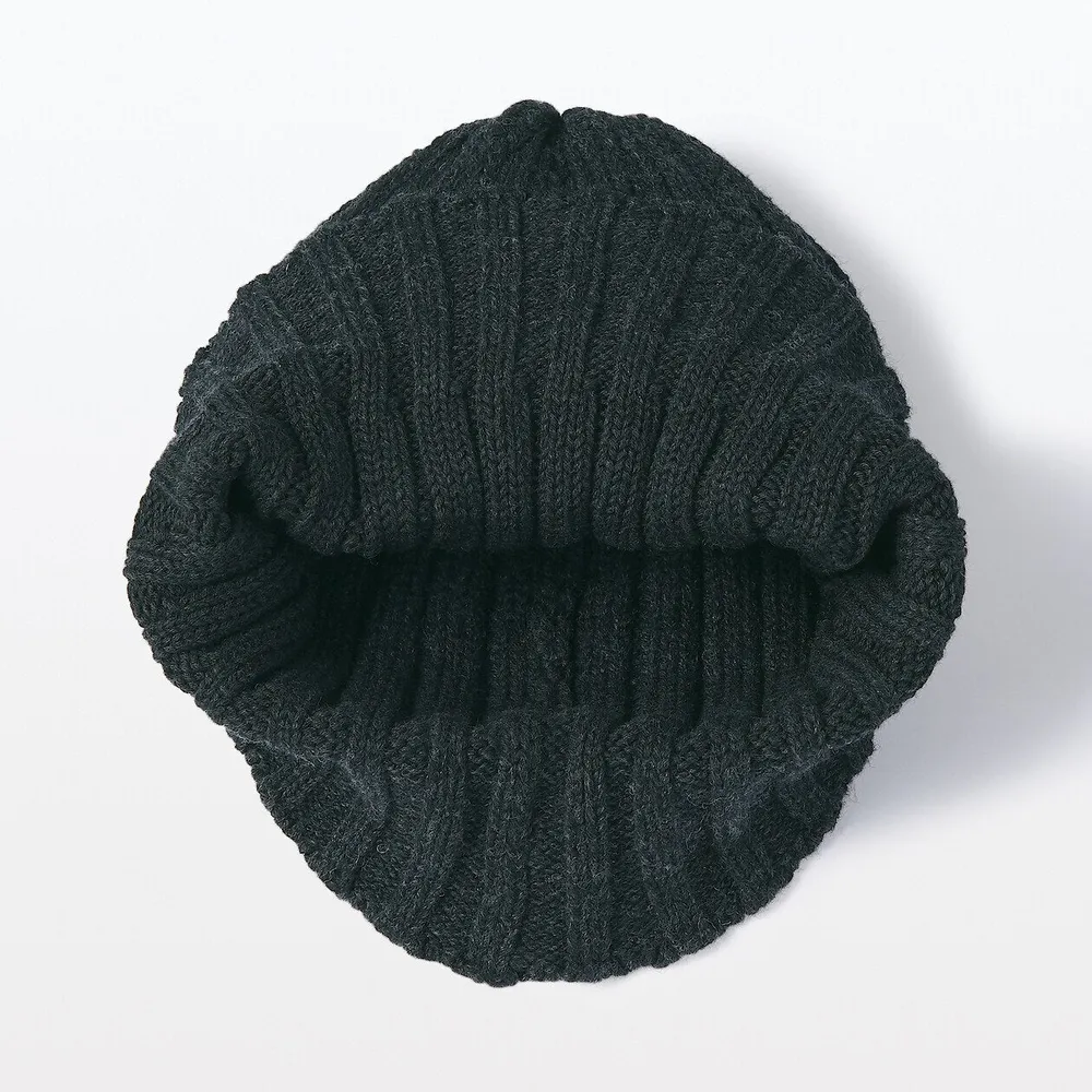 Non-Itchy Ribbed Beanie