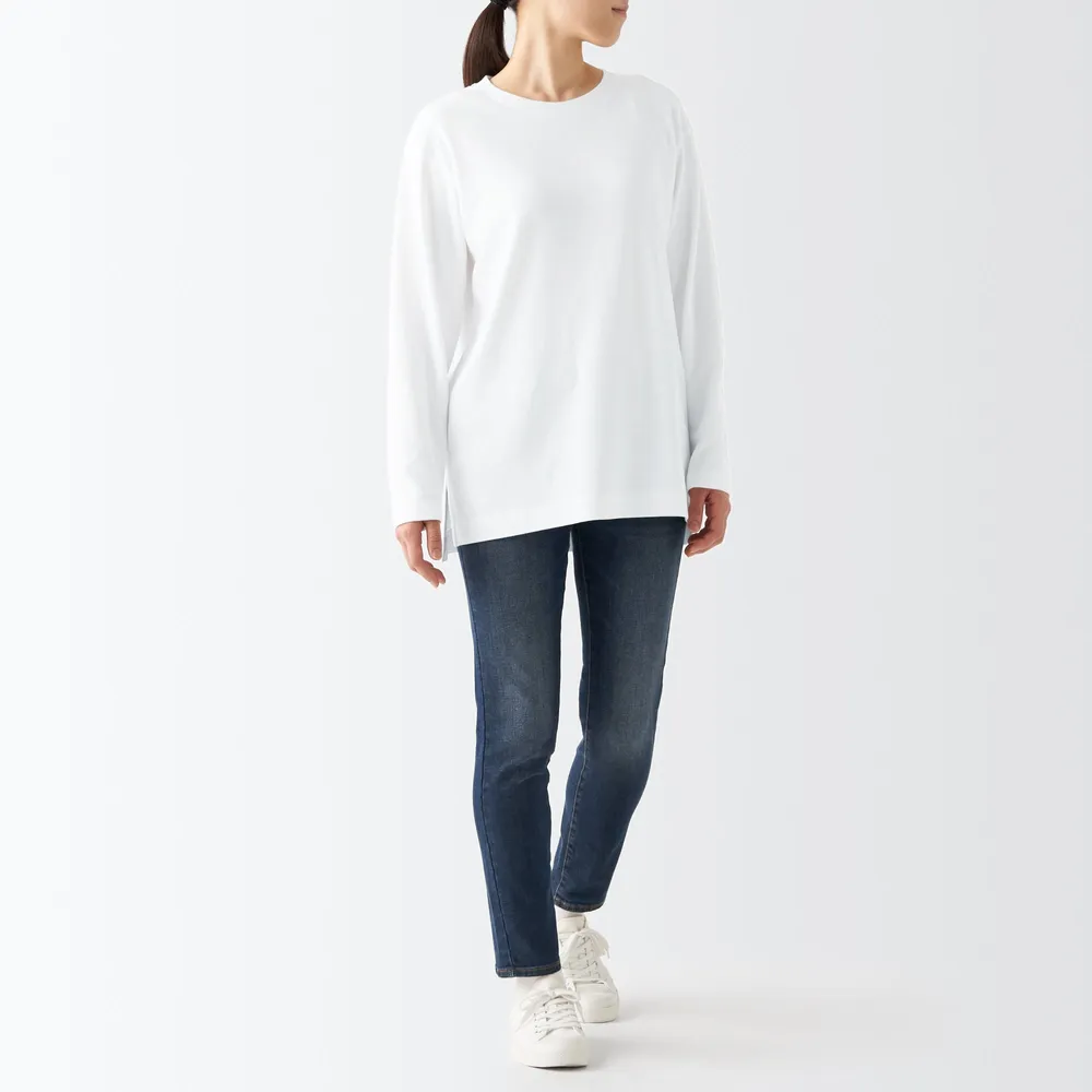 Women's Interlock Long Length Sleeve T-Shirt