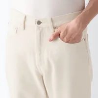 Men's Denim Regular Pants Natural (L 30inch / 76cm)