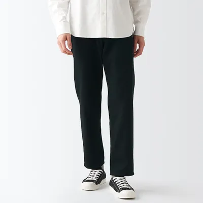 Men's Denim Regular Pants Black (L 30inch / 76cm)