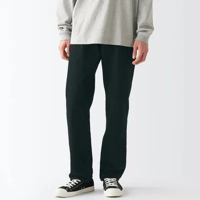 Men's Denim Regular Pants Black (L 32inch / 82cm