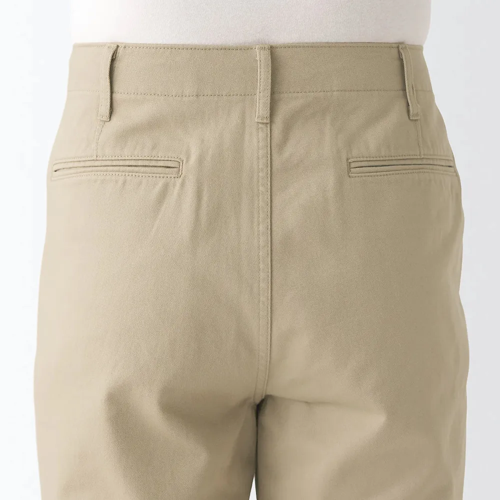 MUJI Men's Chino Regular Fit Pants (L 32inch / 82cm)