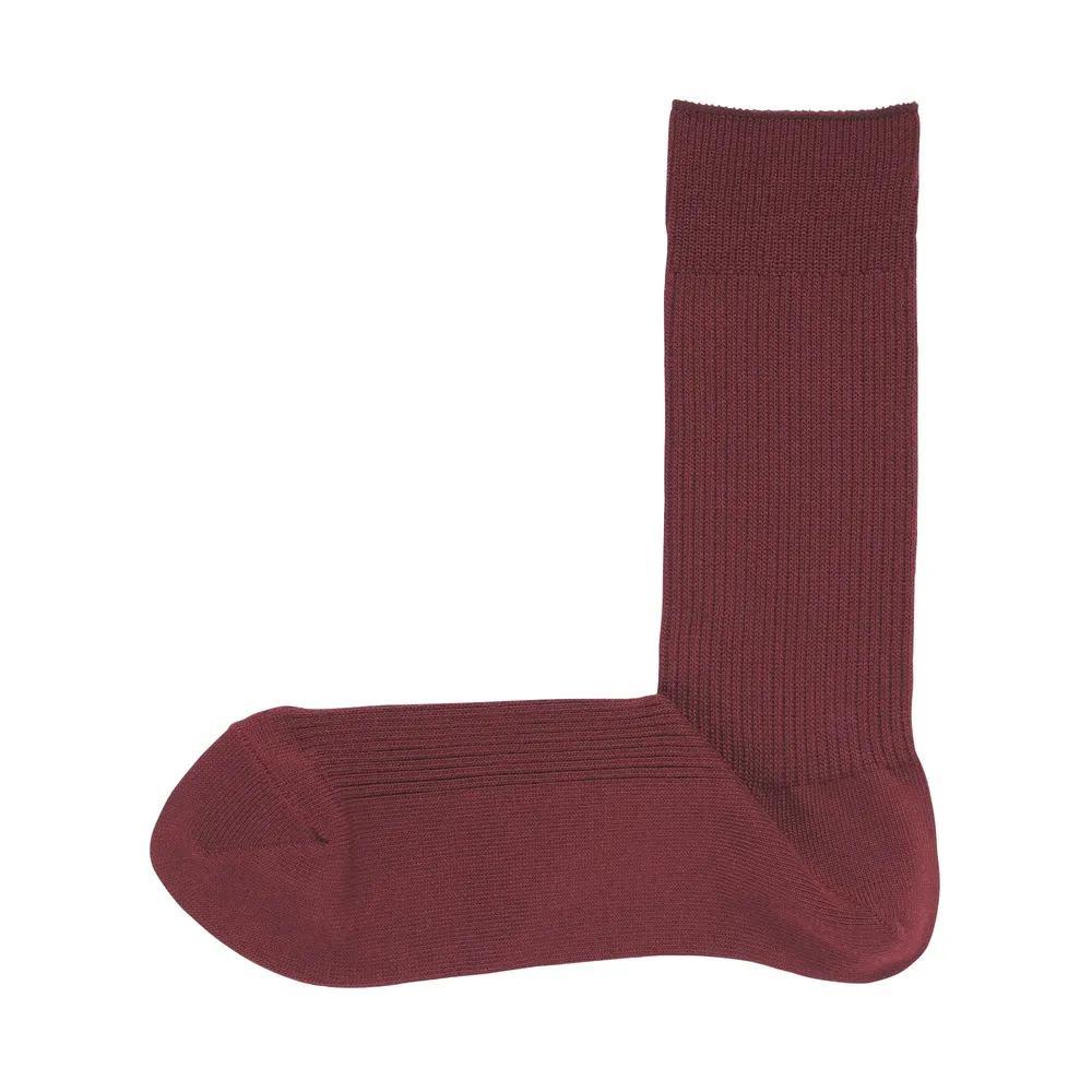 MUJI Right Angle Loose Top Short Socks