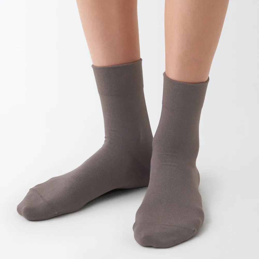 Right Angle Loose Top Short Socks