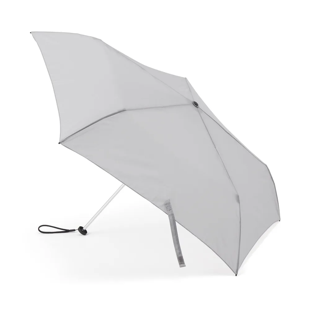 Lightweight All Weather Foldable Umbrella Light Grey