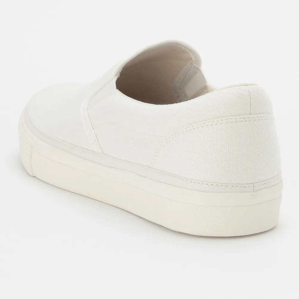 Less Tiring Slip-On Sneakers Off White