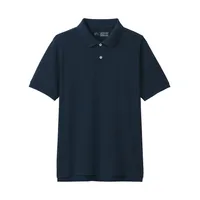 Men's Washed Pique Polo Shirt