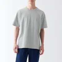 Men's Washed Heavy Weight Crew Neck Short Sleeve T-Shirt