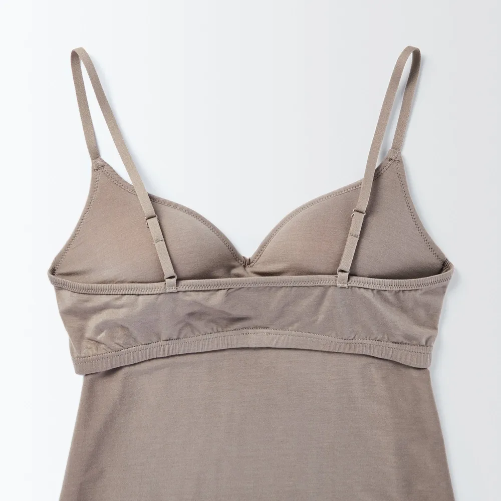 MUJI Women's Smooth Lyocell Bra Camisole