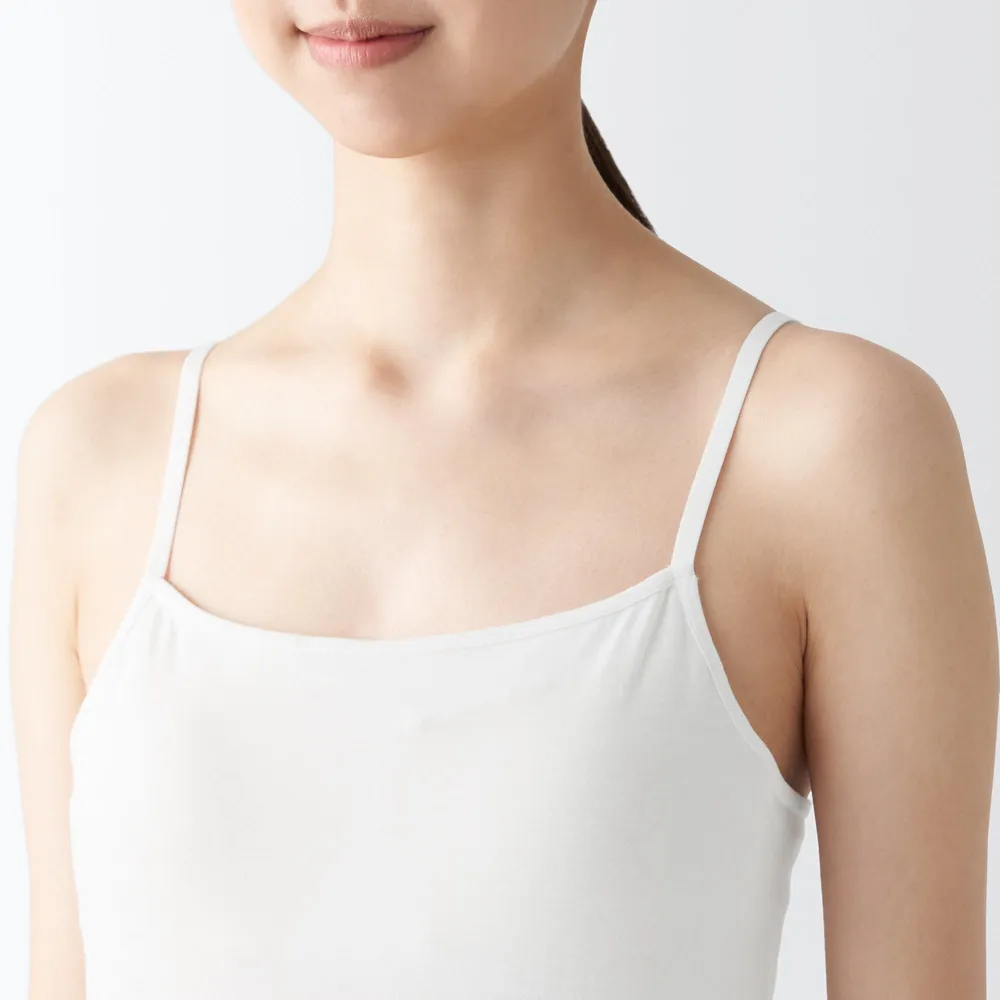 Women's Silk Blend Bra Tank Top, Women's Undershirts