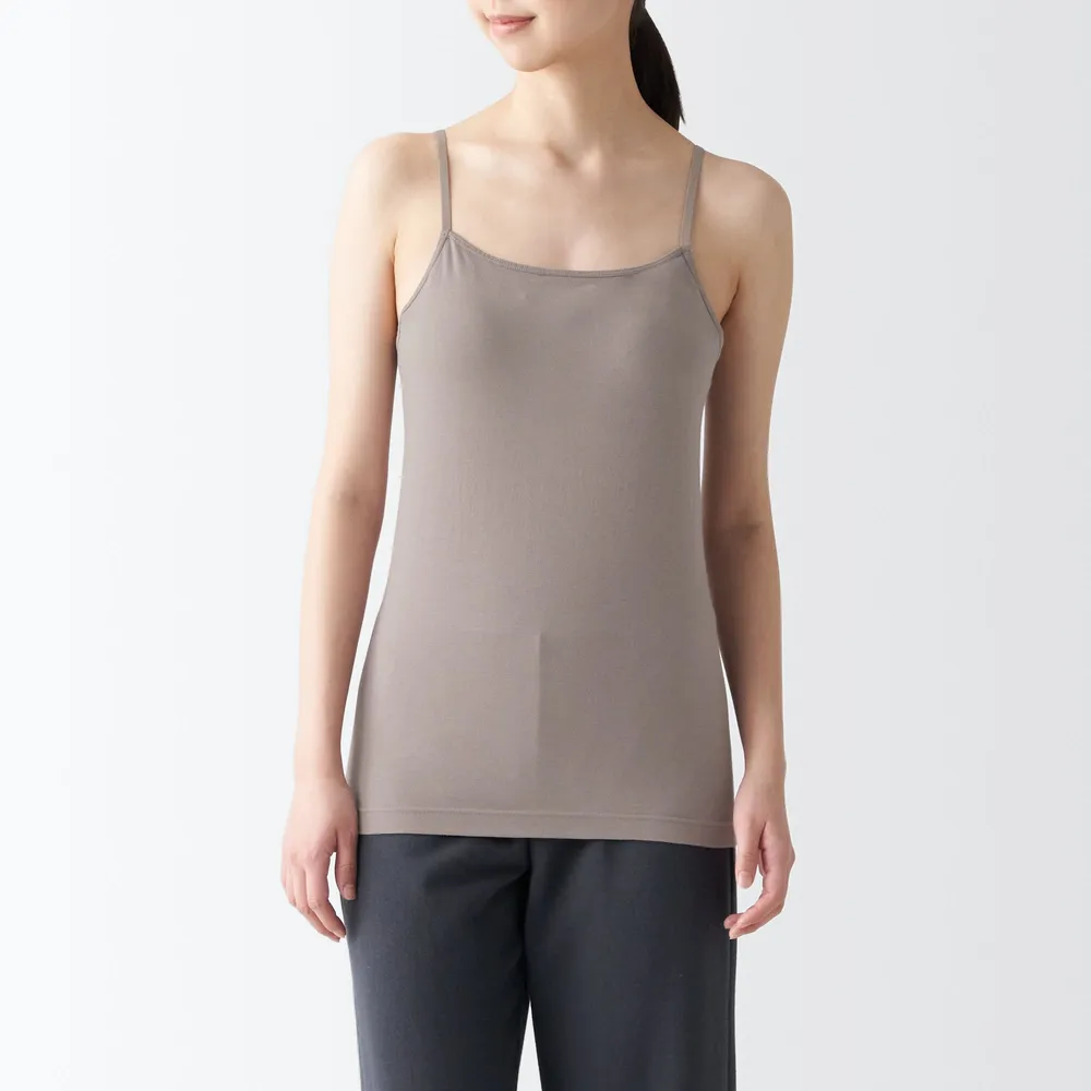 MUJI Women's Silk Blend Bra Camisole