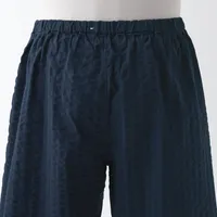 Men's Side Seamless Seersucker Short Sleeve Pajamas