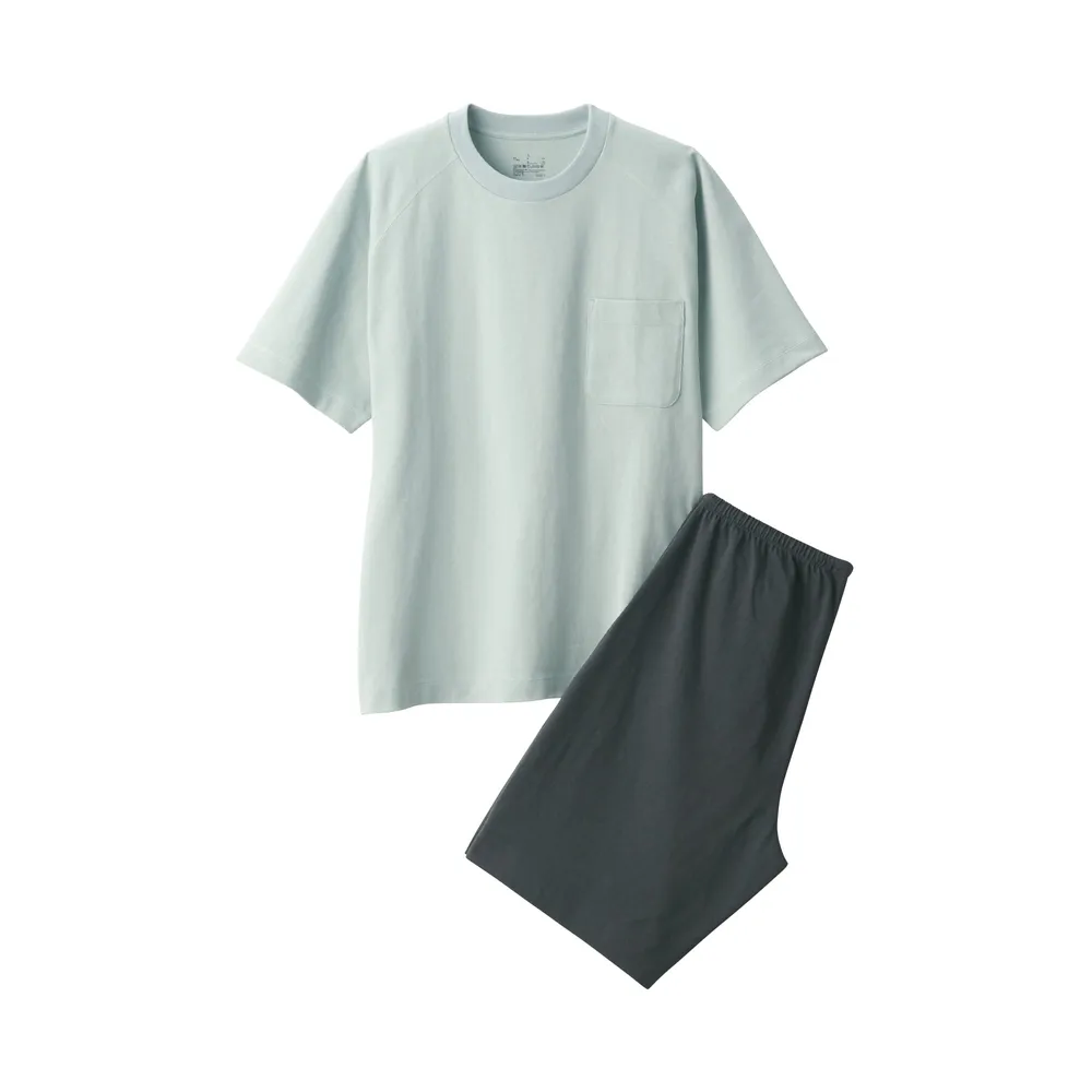 MUJI Men's Double Knit Loungewear Set