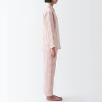 Women's Side Seamless Double Gauze Pajamas