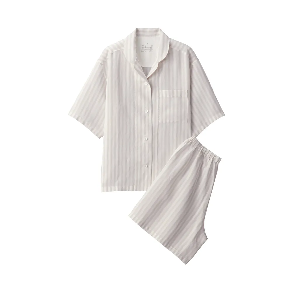 Muji, Intimates & Sleepwear, Muji Mid Panty Black Navy Stripe Size L And  Grey Sock Bundle