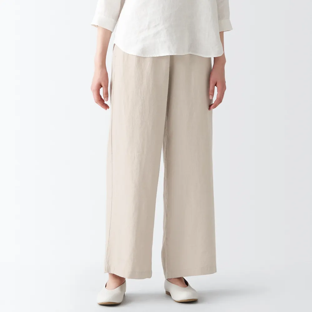 Women's Hemp Wide Pants